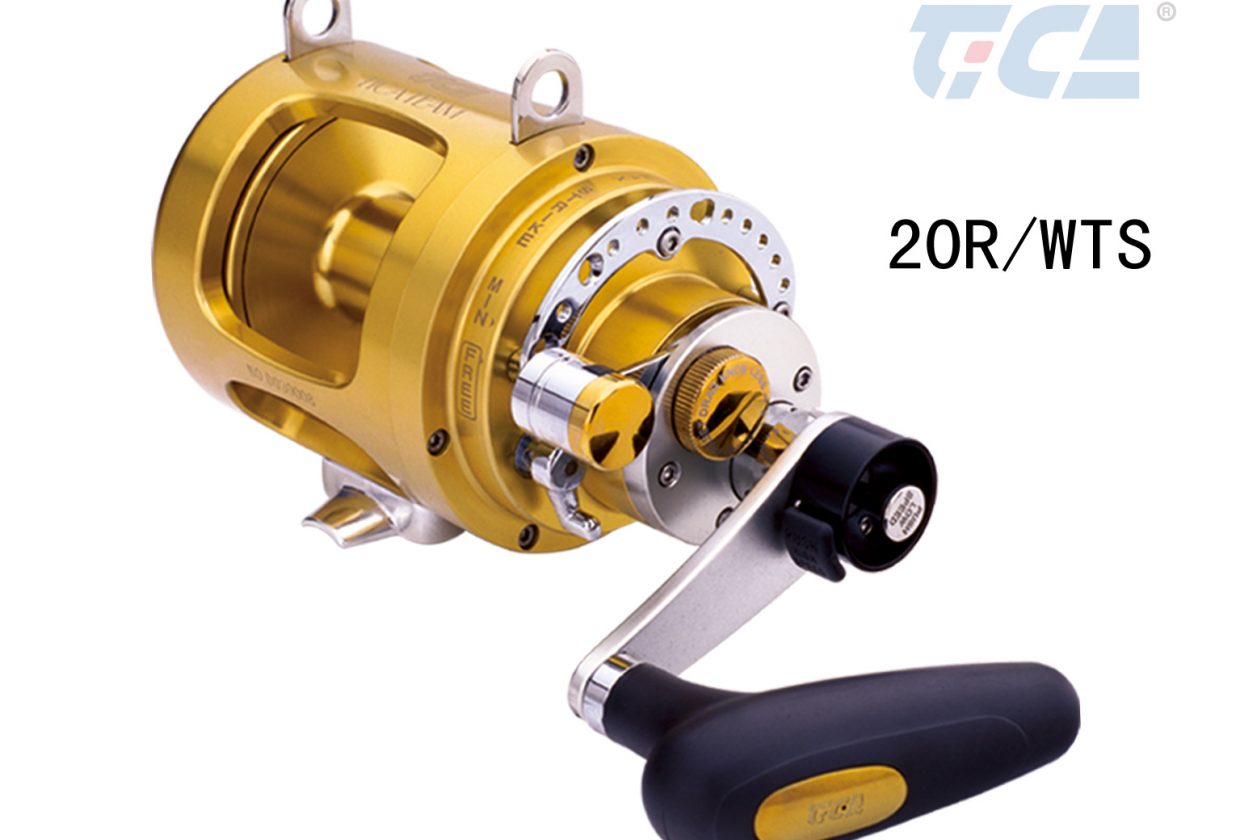 TICA TEAM ST12W Conventional Trolling Jigging Fishing Right-Hand Lever Drag  Reel